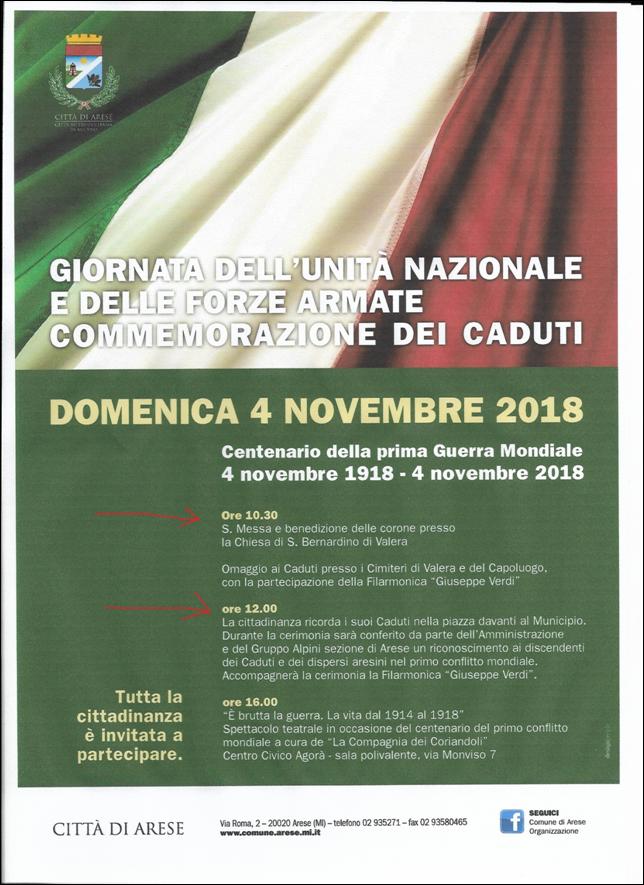 4 NOVEMBRE 2018